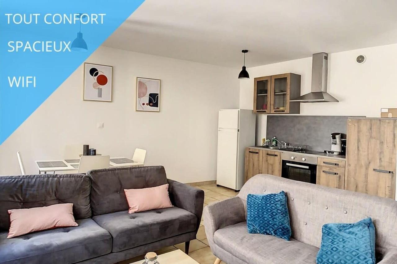 Grand Appart Spacieux Hyper Centre Gare 2Pers Troyes Exterior foto